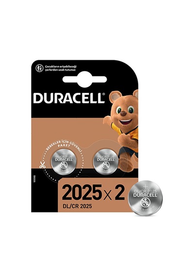 3 Adet Duracell Lityum 3 Volt 2'li Pil 2025