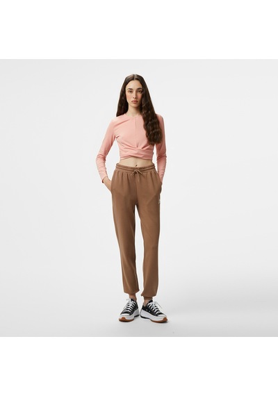 Converse Twist Front Kadın Uzun Kollu Pembe T-shirt