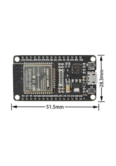 ESP32-Wroom-32 Wifi ve Bluetooth Geliştirme Kartı