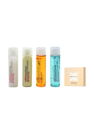 Wellness Exclusive 4 'lü Saç Ve Vücut Bakım Seti 4 X 35 Ml+30gr Sabun