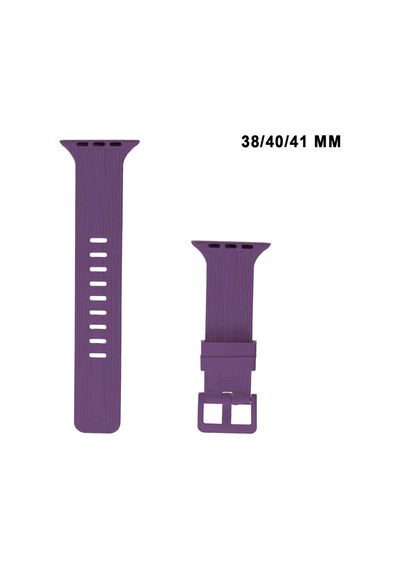 Apple Watch Uyumlu Watch 3 4 5 6 7 8 9 Se Serileri 38 40 41mm Kordon Kayış Silikon Mt86