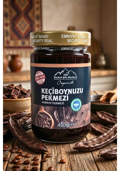 Nurbal Şifa Merkezi Organik Keçiboynuzu Pekmezi 450 G