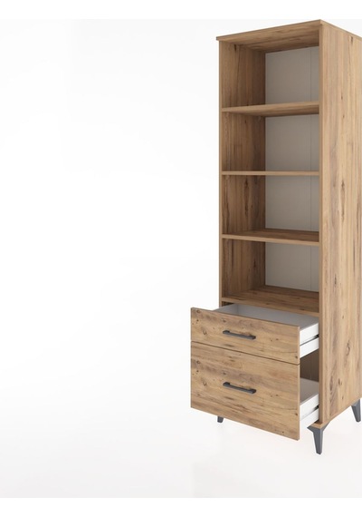 Hyperion Dolap 4 Raflı 2 Çekmeceli 60x44x195 Çam-çam Çam Hyperion Dolap 4 Raflı 2 Çekmeceli 60x44x195 Çam-çam Çam