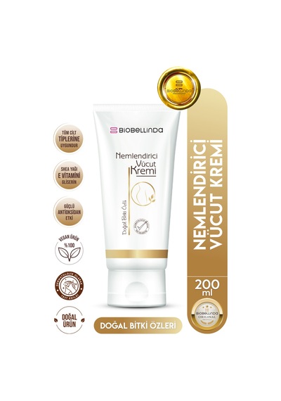 Nemlendirici Vücut Kremi Onarıcı Gliserin-shea Yağı Içerikli 200 Ml