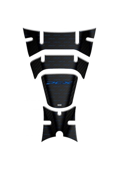 Gogo Tank Pad 015 Pcx 125-150 2018-2020 Siyah-mavi