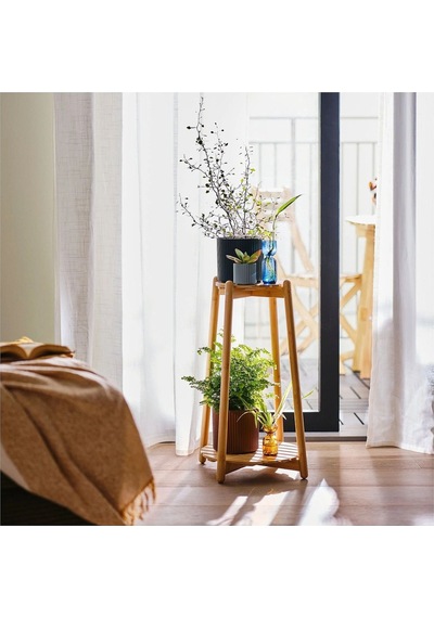 Daksjus Çiçeklik, Bambu, 60 Cm Saksılık-bitki Standı