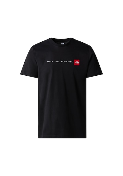 The North Face M S/s Never Stop Exploring Tee Erkek T-shirt-28165 Siyah