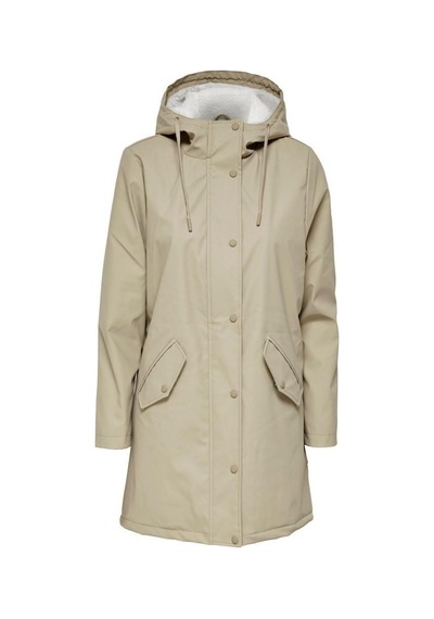Only Onlsally Raıncoat Otw Noos Kadın Mont Taş 001