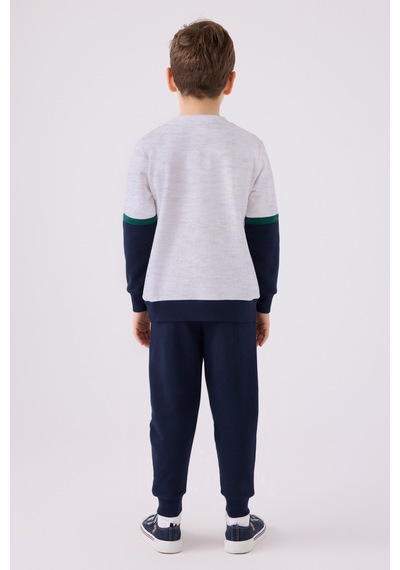 U.s. Polo Assn. Erkek Çocuk Krem Pijama Takım 50299490-vr071 KREM Krem