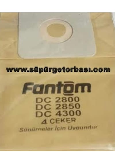 Fantom Dc 2800 Süpürge Toz Torbası