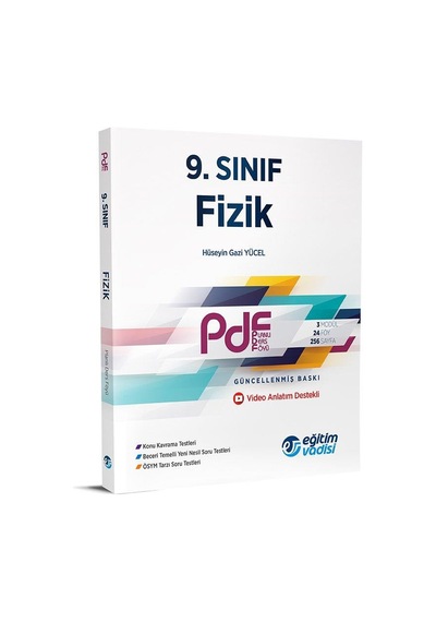 9.Sınıf Fizik  Pdf Planlı Ders Föyü Video Anlatım Destekli- Eğitim Vadisi