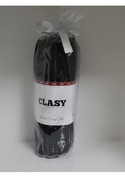 Clasy Ranforce Lastikli Çarşaf Seti Tek Kişilik Siyah Çok Renkli