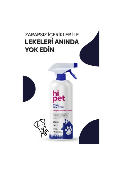 HiPet Köpek Leke Çıkarıcı Spray