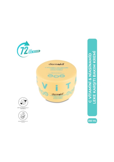 Dermokil C Vitamini & Niasinamid Leke Karşıtı Bakım Kremi 250 Ml