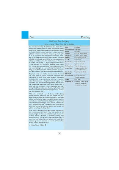Vocabulary Tests For YDS - Osman Çetin - Delta Kültür