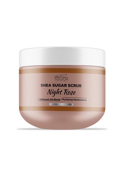 Body Scrub Besleyici, Nemlendirici Ve Arındırıcı, Shea Şeker Scrub 300 Ml Night Rose