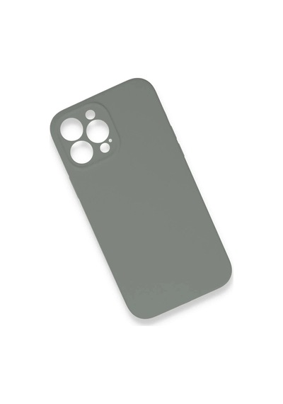 Durukar Apple, Uyumlu iPhone 13 Pro Max Kılıf Lansman Legant Silikon - Gri