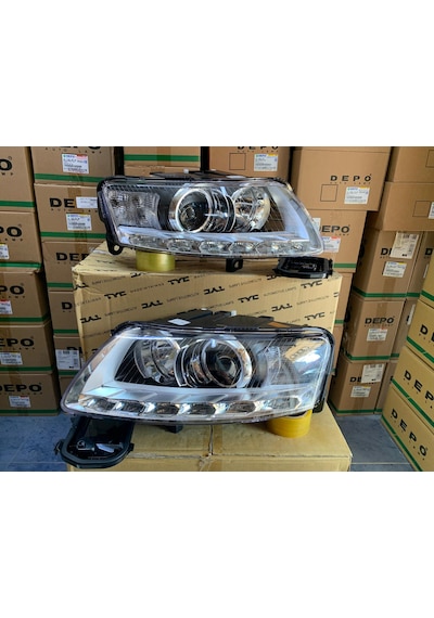 Audı A6 C6 Makyajlı 2009-2011 Arası Tyc Ledli D3s Xenon Sağ Ve Sol Far Takım 4f0941029cp / 4f0941030cp