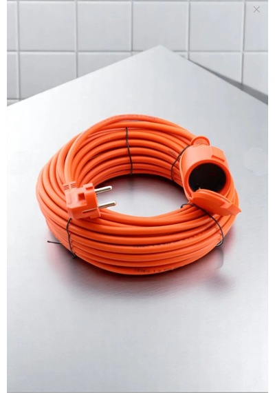 Klc 30 Mt Uzatma Kablosu 3x2.5 Mm Ev Tipi Topraklı Cca Kablolu Tekli Grup Fiş Priz Kapaklı Monofaze Turuncu 15 M Ve Üzeri Klc 30 Mt Uzatma Kablosu 3x2.5 Mm Ev Tipi Topraklı Cca Kablolu Tekli Grup Fiş Priz Kapaklı Monofaze Turuncu 15 M Ve Üzeri