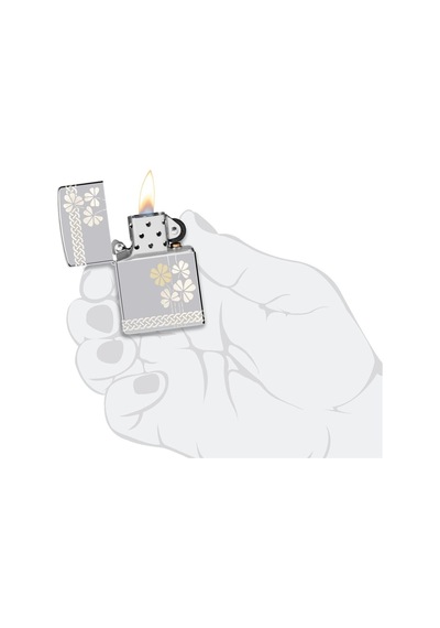 Zippo Çakmak 48586 Clover Design