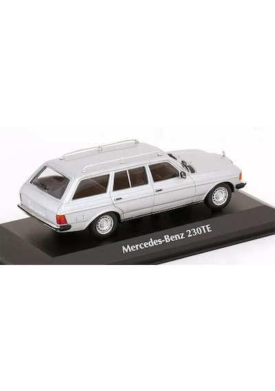 1:43 Ölçek 1982 Mercedes Benz 230te S123 Diecast Metal Minyatür Model Araba 10cm