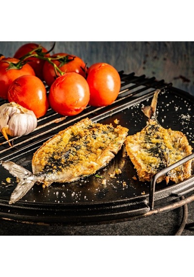 Big Green Egg Döküm Demir Yarım Plança Large