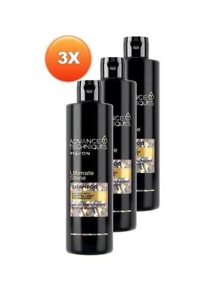 Avon Advance Techniques Parlaklık Veren Şampuan 3 x 400 ML
