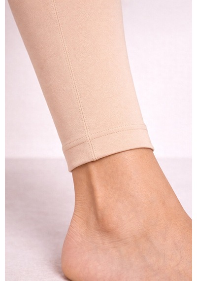 Pantofit Şardonlu Yüksek Bel Kadın Tayt Toparlayıcı Slim Fit Kışlık Ka Çok Renkli