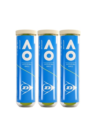 Dunlop Australian Open 4'lü 3 Kutu Tenis Topu