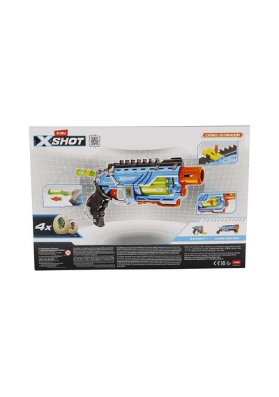 Znv Zenvia Mey İthalat X-shot Sünger Atan Dino Attack Striker Znv2025 Cmn