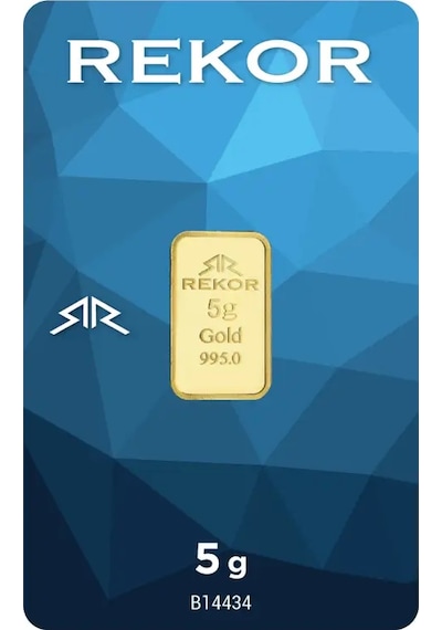Rekor 5 Gr Külçe Altın