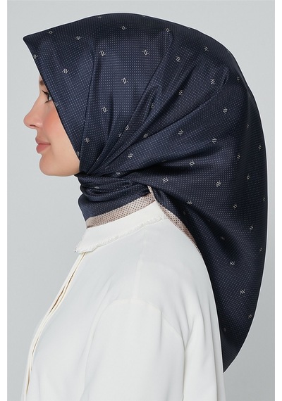 Armine Özel Nostalji Serisi Twill İpek Eşarp Modelleri 8259D-09