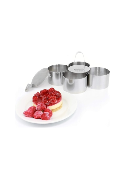 Narkalıp Parfe Kalıbı 4Lü Set En- 8Cm Derinlik 5 Cm