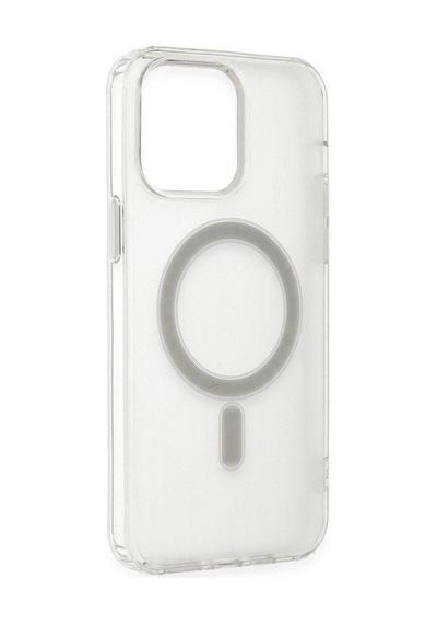 Apple İphone 13 Pro Max Kılıf Matte Şeffaf Magneticsafe