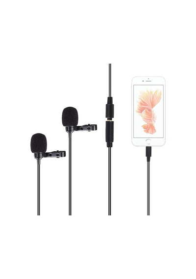 Boya By-m2d Lisanslı Iphone Ikili Yaka Mikrofonu