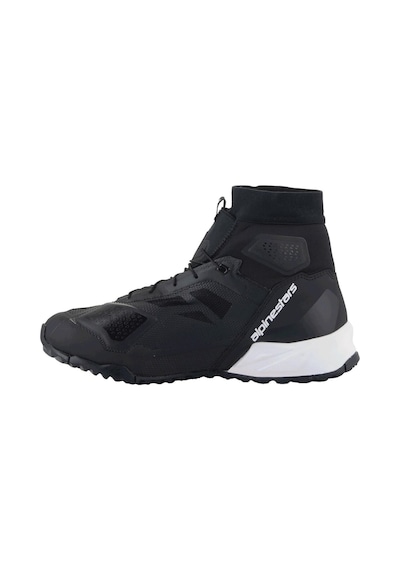 Alpinestars Cr-1 Korumalı Motosiklet Botu Siyah Beyaz