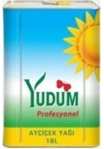 Yudum Profesyonel Ayçiçek Yağı 18 L