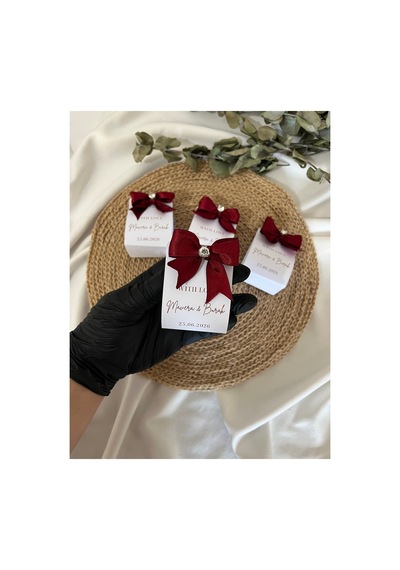 Nişan Nikah Düğün Söz Kına Hediyelik Bubble Mum Kurdele Detaylı 10 Adet - 882768463