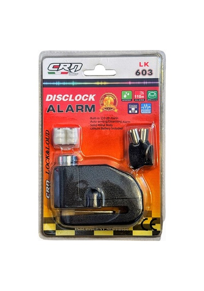 Disk Kilidi Alarmlı 110 Desibel Lk603 A Kalite