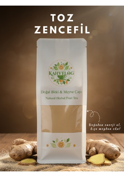 Toz Zencefil 250gr Doğal Kurutulmuş, Katkısız