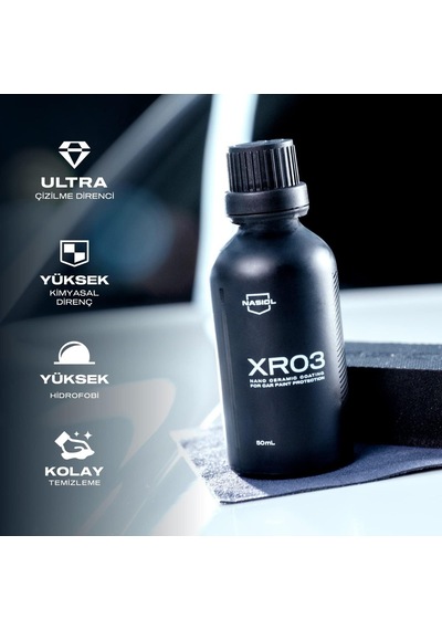 Xr03 Araç Nano Seramik Kaplama Ve Boya Koruma-50 Ml-1,5 Yıl Etkili-profesyonel Bakım,oto Detailing Kiti, Araba Cila,b