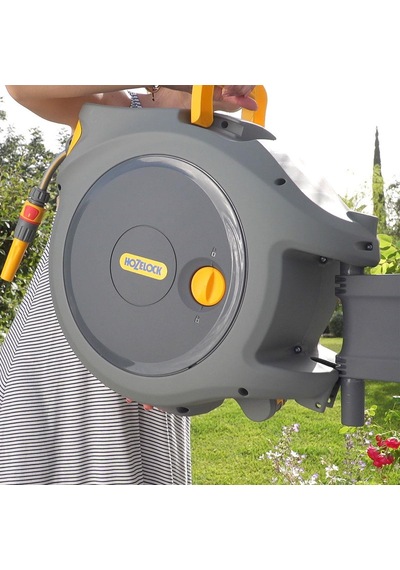 Hozelock 2403-3535h Otomatik Geri Sarımlı Bahçe Makarası 30mt +tabanca Seti