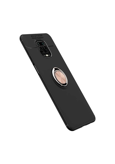 Xiaomi Redmi Note 9S Kilif Yüzüklü Magnetli Ravel Case 433120441