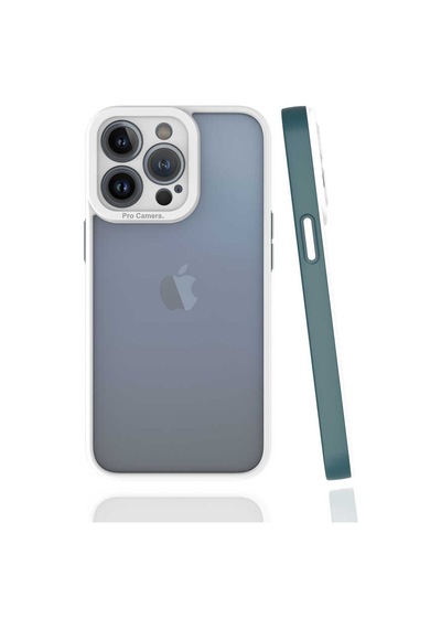 Zore İphone 13 Pro Uyumlu Nvth Mima Kılıf-koyu Yeşil