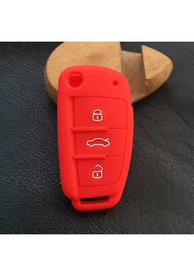 Audi Uyumlu A1 A3 A4 A6 Q3 Q6 Tt Anahtar Kilifi Slikon Anahtarlik 445400726