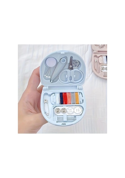 Taşınabilir Seyahat Tipi Mini Dikiş Seti, İğne, İplik, Makas Ve Tamir Aksesuarlarıyla Acil Durum Kit - Bgaaf24set001