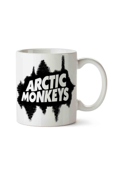 Arctic Monkeys 5 Porselen Kupa Bardak Beyaz