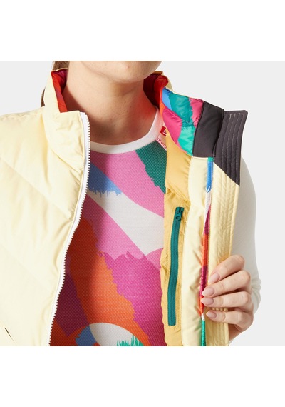 Helly Hansen W Apres Insulated Yelek Sarı