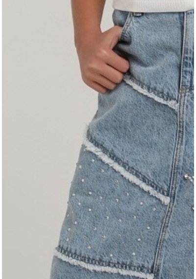 Xo Kids Kız Çocuk Etek 4-8 Yaş 25137 Mavi