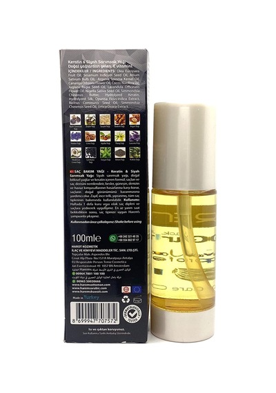 Harems Siyah Sarımsaklı Saç Bakım Yağı 100 Ml